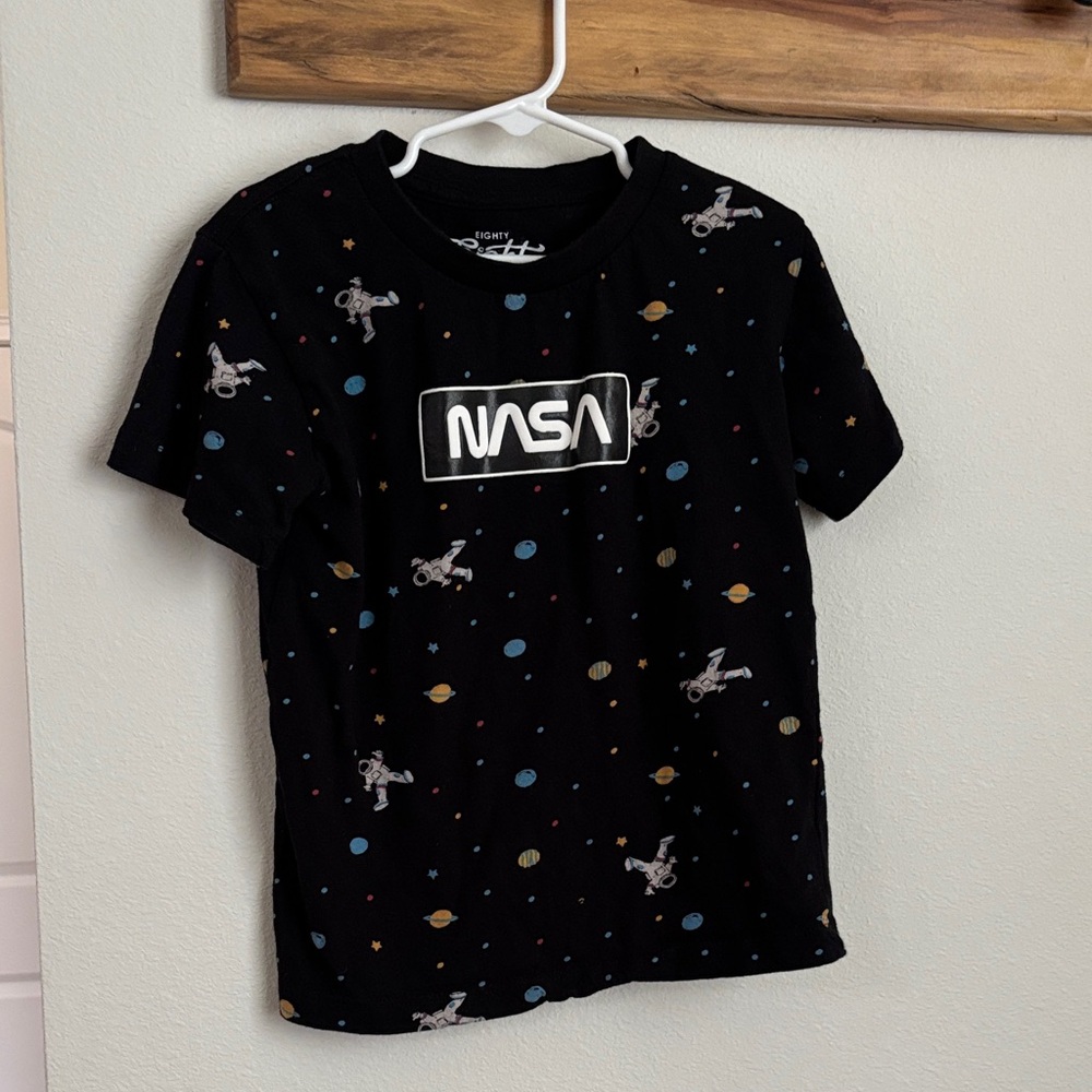 Eighty Eight Black NASA Graphic Tee